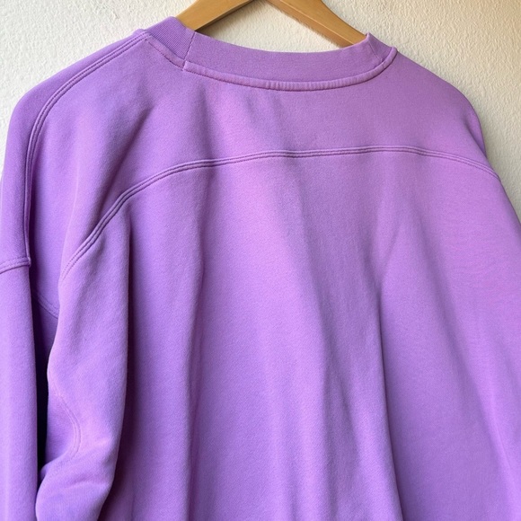 Lululemon Team Canada Perfectly Oversized Cropped Crew Neck Sweatshirt Sz 8 - Picture 9 of 14